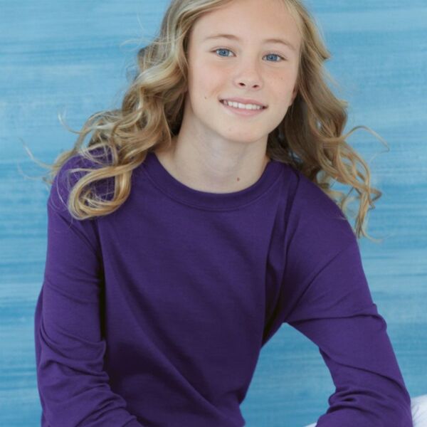Heavy Cotton Youth Long Sleeve Gildan T-Shirt 5400B Thumbnail